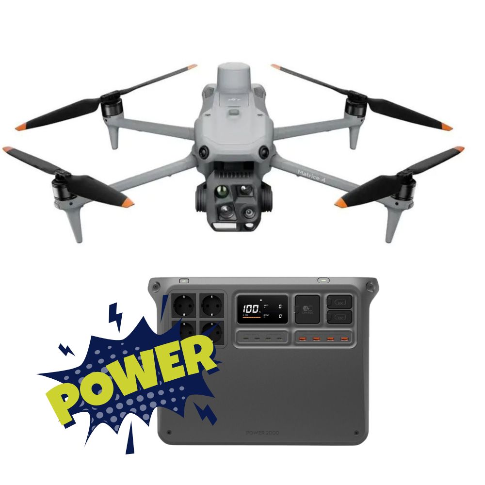 DJI -  Matrice 4T Bundle inkl. DJI Power 2000 - Power Set