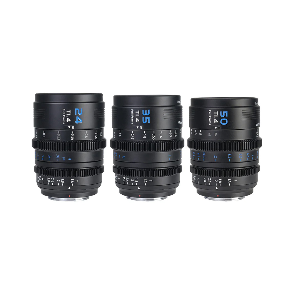 Sirui - VISION PRIME T1.4 Full-frame Cine Lens 24mm&35mm&50mm Black