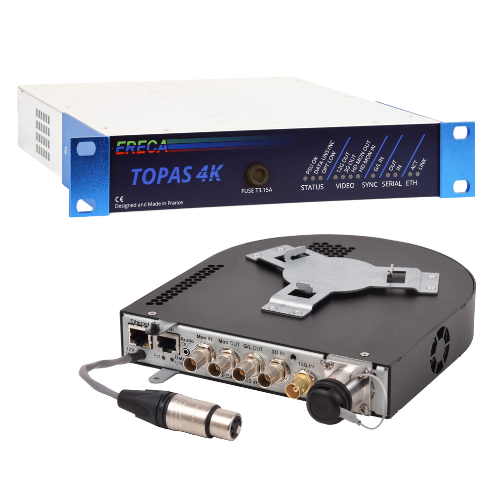 ERECA - TOPAS TX/RX 4K (Lemo), schwarz