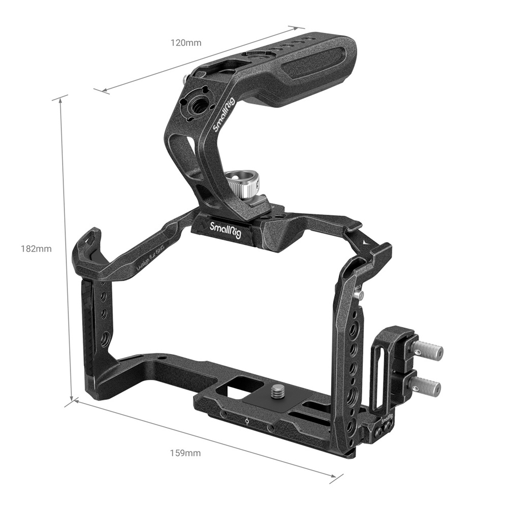 SmallRig - “Black Mamba” Series Camera Cage Kit for Panasonic LUMIX GH6 - 3441