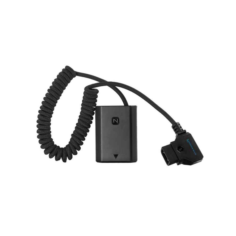 Kondor Blue - D-Tap to Sony A7SIII/A7IV NP-FZ100 Dummy Battery Cable (Raven Black)
