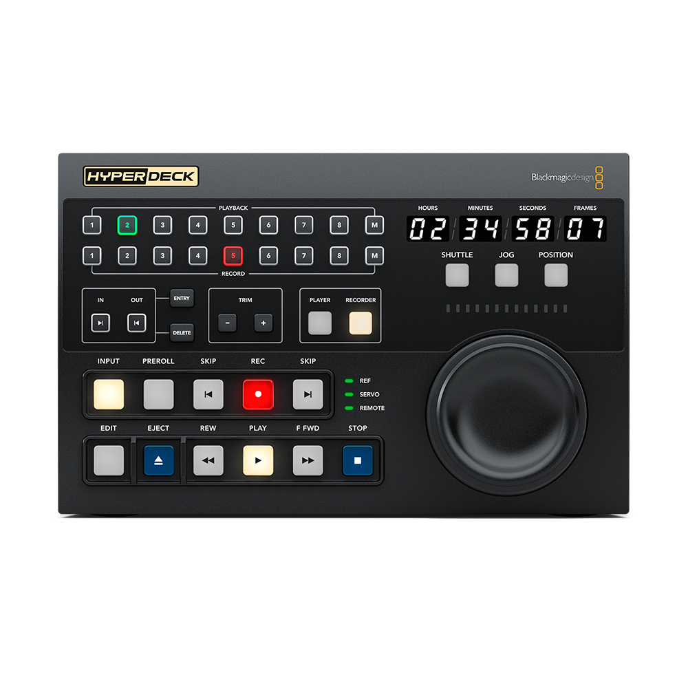 Blackmagic - HyperDeck Extreme Control