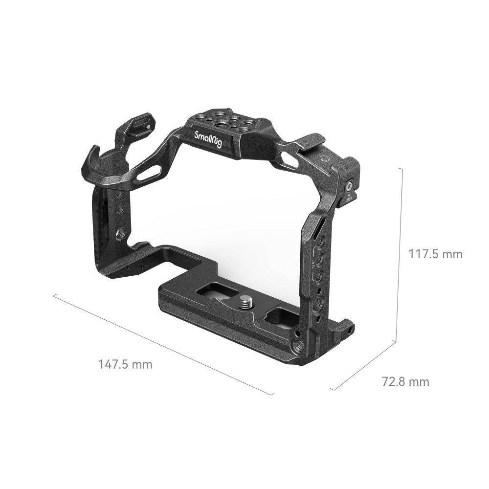 SmallRig - “Black Mamba” Cage for Panasonic LUMIX S5 II / S5 II X - 4023