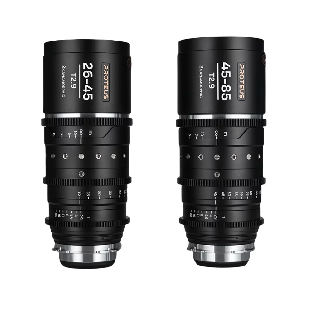LAOWA - Proteus 26-45mm + 45-85mm T2.9 2X mit ARRI PL/Canon EF-Mount - Silber