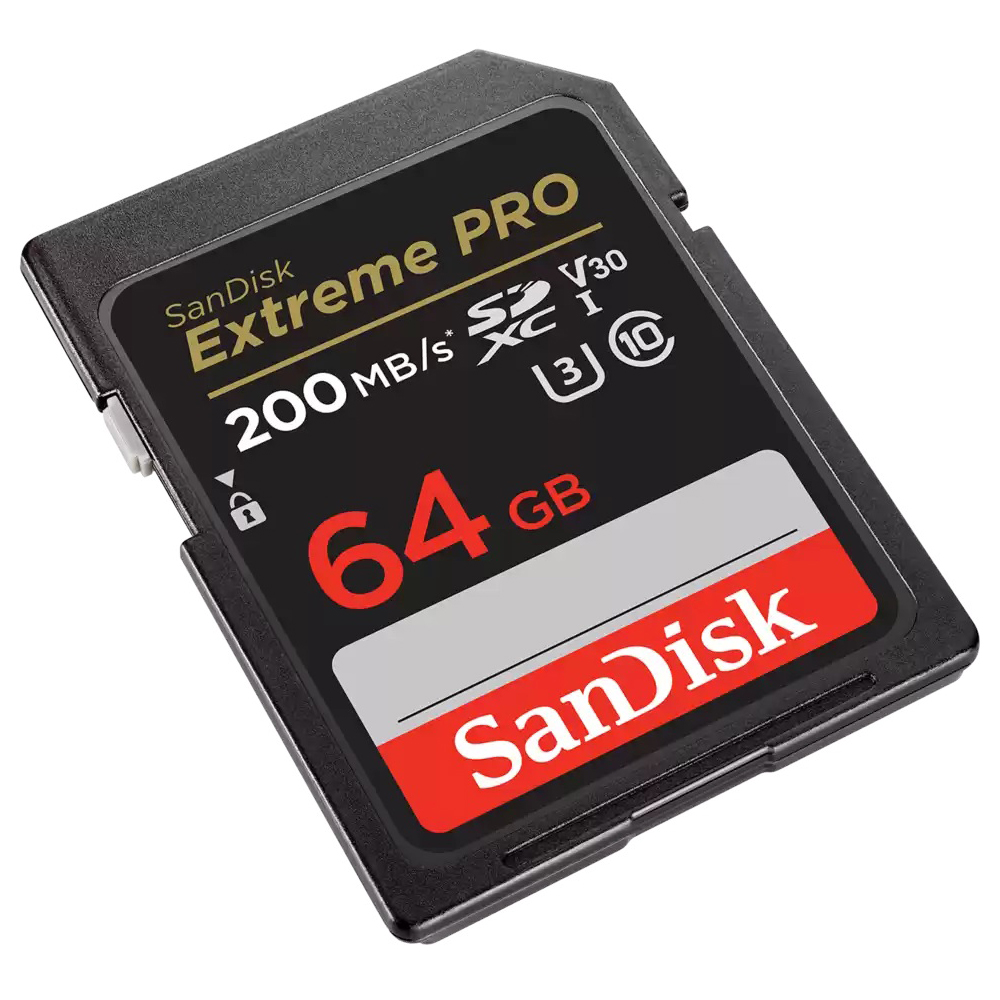 Sandisk - Extreme Pro SDXC 64 GB 200 MB/s V30