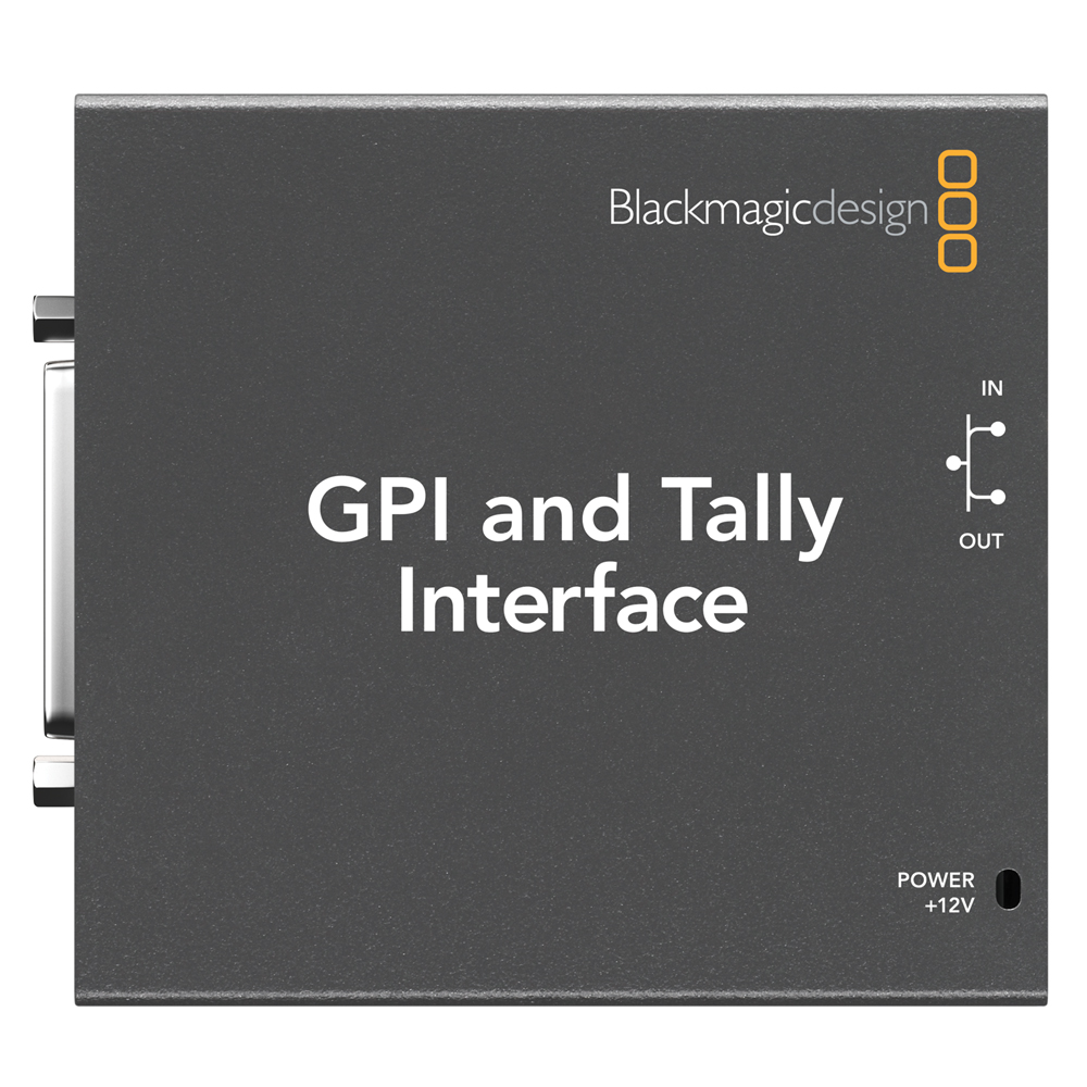 Blackmagic - GPI und Tally Interface