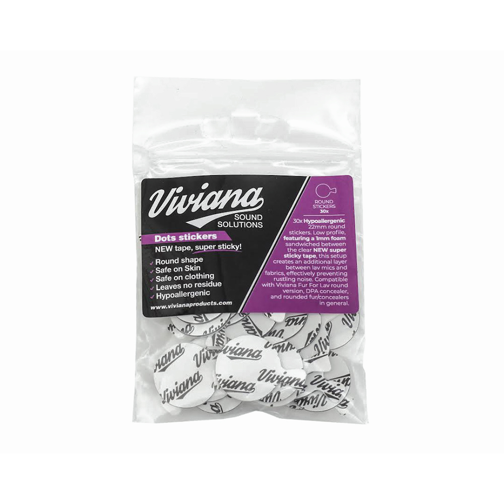 a16289-3 Viviana - Fur for Lav (Rund) - Schwarz